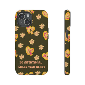 Be Intentional: Guard Your Heart Tough Phone Case – For iPhone, Samsung, & Google Pixel