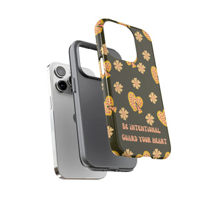 Be Intentional: Guard Your Heart Tough Phone Case – For iPhone, Samsung, & Google Pixel