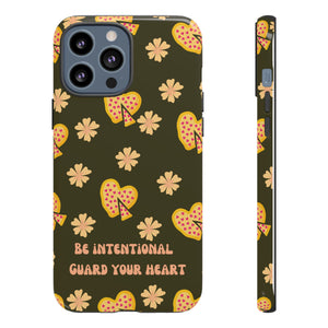 Be Intentional: Guard Your Heart Tough Phone Case – For iPhone, Samsung, & Google Pixel