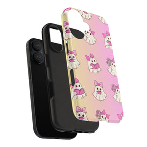 Spooky Cute Ghost Tough Phone Case – For Samsung & iPhone