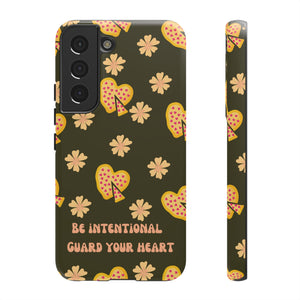 Be Intentional: Guard Your Heart Tough Phone Case – For iPhone, Samsung, & Google Pixel