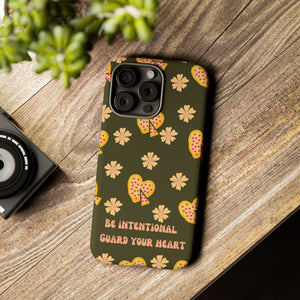 Be Intentional: Guard Your Heart Tough Phone Case – For iPhone, Samsung, & Google Pixel