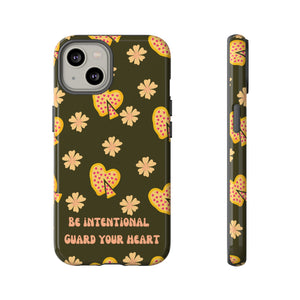 Be Intentional: Guard Your Heart Tough Phone Case – For iPhone, Samsung, & Google Pixel