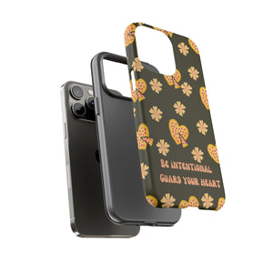 Be Intentional: Guard Your Heart Tough Phone Case – For iPhone, Samsung, & Google Pixel