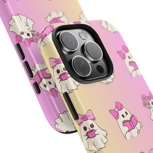 Spooky Cute Ghost Tough Phone Case – For Samsung & iPhone