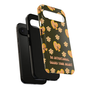 Be Intentional: Guard Your Heart Tough Phone Case – For iPhone, Samsung, & Google Pixel