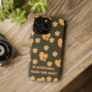 Be Intentional: Guard Your Heart Tough Phone Case – For iPhone, Samsung, & Google Pixel