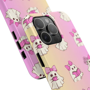 Spooky Cute Ghost Tough Phone Case – For Samsung & iPhone