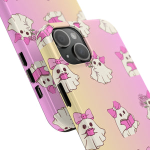 Spooky Cute Ghost Tough Phone Case – For Samsung & iPhone