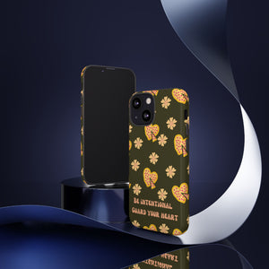 Be Intentional: Guard Your Heart Tough Phone Case – For iPhone, Samsung, & Google Pixel