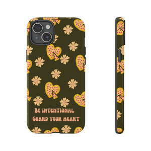 Be Intentional: Guard Your Heart Tough Phone Case – For iPhone, Samsung, & Google Pixel