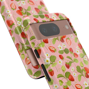 "I Belong to Jesus" Strawberry Tough Phone Case – For Samsung, Iphone and Google Pixel