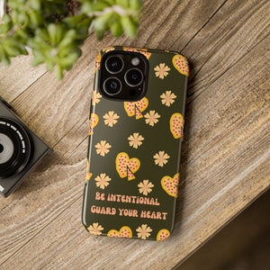 Be Intentional: Guard Your Heart Tough Phone Case – For iPhone, Samsung, & Google Pixel