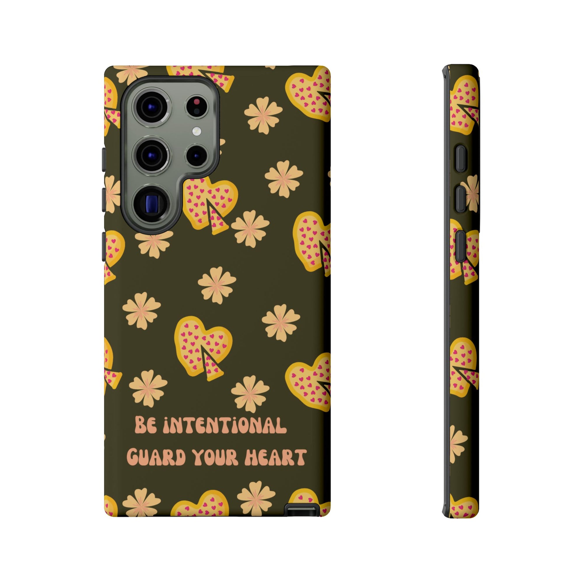 Be Intentional: Guard Your Heart Tough Phone Case – For iPhone, Samsung, & Google Pixel