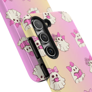 Spooky Cute Ghost Tough Phone Case – For Samsung & iPhone