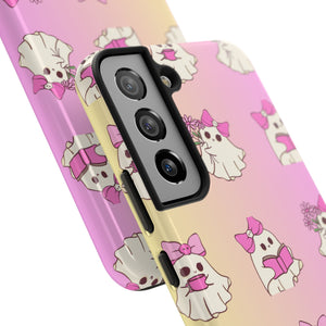 Spooky Cute Ghost Tough Phone Case – For Samsung & iPhone