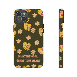 Be Intentional: Guard Your Heart Tough Phone Case – For iPhone, Samsung, & Google Pixel