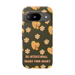 Be Intentional: Guard Your Heart Tough Phone Case – For iPhone, Samsung, & Google Pixel