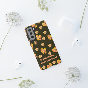 Be Intentional: Guard Your Heart Tough Phone Case – For iPhone, Samsung, & Google Pixel