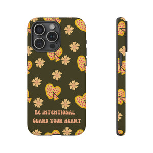 Be Intentional: Guard Your Heart Tough Phone Case – For iPhone, Samsung, & Google Pixel