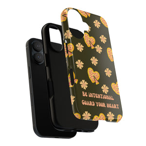 Be Intentional: Guard Your Heart Tough Phone Case – For iPhone, Samsung, & Google Pixel