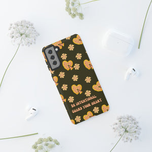 Be Intentional: Guard Your Heart Tough Phone Case – For iPhone, Samsung, & Google Pixel