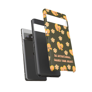 Be Intentional: Guard Your Heart Tough Phone Case – For iPhone, Samsung, & Google Pixel
