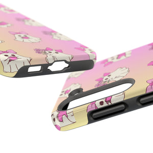 Spooky Cute Ghost Tough Phone Case – For Samsung & iPhone