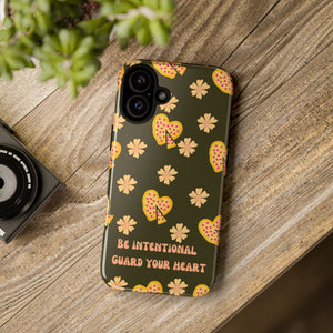 Be Intentional: Guard Your Heart Tough Phone Case – For iPhone, Samsung, & Google Pixel