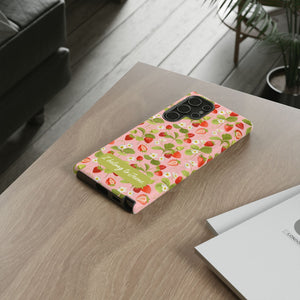 "I Belong to Jesus" Strawberry Tough Phone Case – For Samsung, Iphone and Google Pixel