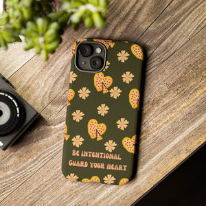 Be Intentional: Guard Your Heart Tough Phone Case – For iPhone, Samsung, & Google Pixel