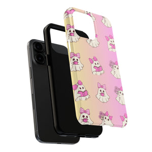 Spooky Cute Ghost Tough Phone Case – For Samsung & iPhone