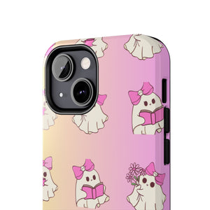 Spooky Cute Ghost Tough Phone Case – For Samsung & iPhone