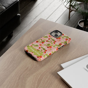 "I Belong to Jesus" Strawberry Tough Phone Case – For Samsung, Iphone and Google Pixel