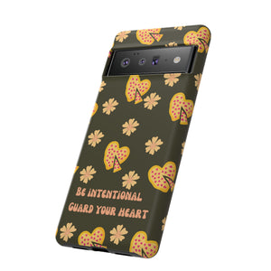 Be Intentional: Guard Your Heart Tough Phone Case – For iPhone, Samsung, & Google Pixel