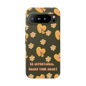 Be Intentional: Guard Your Heart Tough Phone Case – For iPhone, Samsung, & Google Pixel