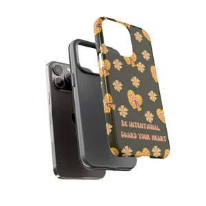 Be Intentional: Guard Your Heart Tough Phone Case – For iPhone, Samsung, & Google Pixel