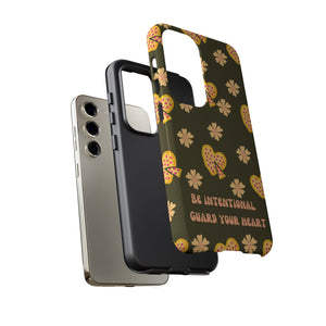 Be Intentional: Guard Your Heart Tough Phone Case – For iPhone, Samsung, & Google Pixel