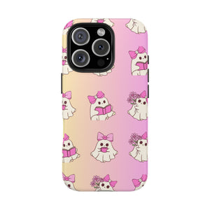 Spooky Cute Ghost Tough Phone Case – For Samsung & iPhone