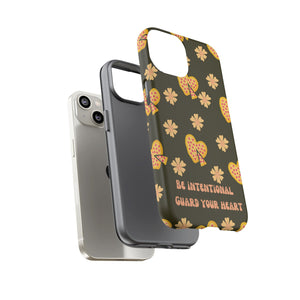 Be Intentional: Guard Your Heart Tough Phone Case – For iPhone, Samsung, & Google Pixel