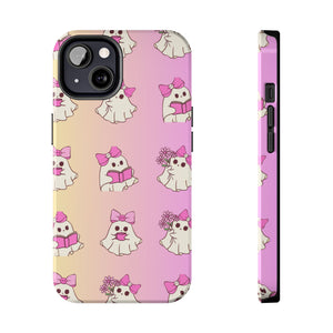 Spooky Cute Ghost Tough Phone Case – For Samsung & iPhone