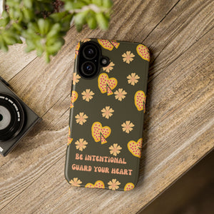 Be Intentional: Guard Your Heart Tough Phone Case – For iPhone, Samsung, & Google Pixel