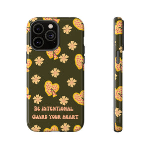 Be Intentional: Guard Your Heart Tough Phone Case – For iPhone, Samsung, & Google Pixel