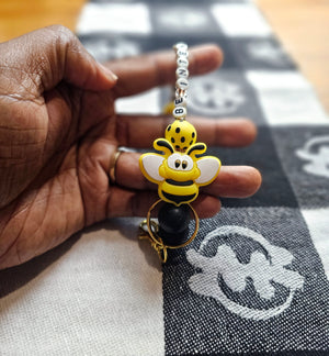 Wristlet Keychain - Bee