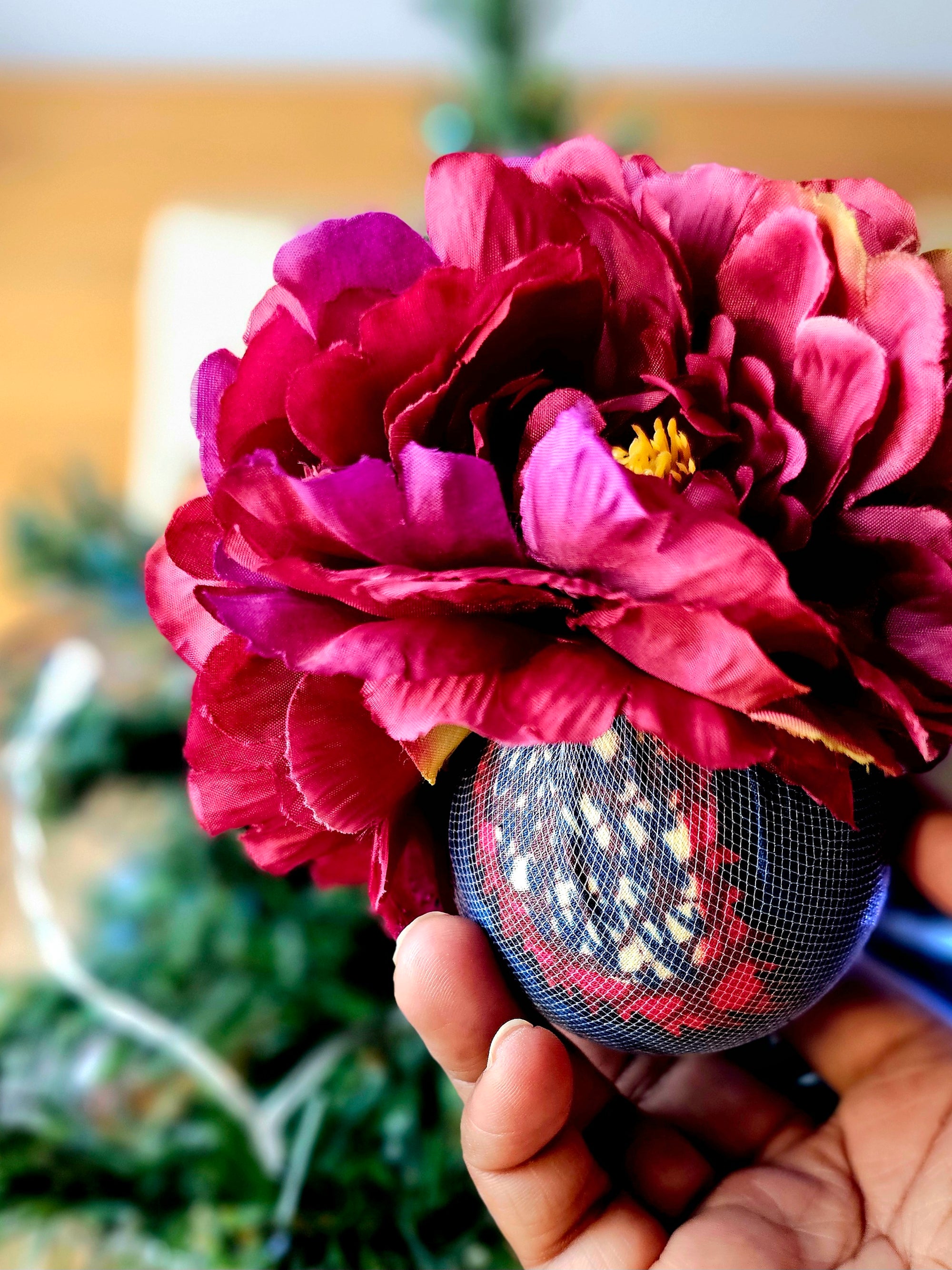 Spring in Winter - Christmas Ornaments - Peonies