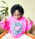 Jesus Loves You - Crewneck in Deep Pink