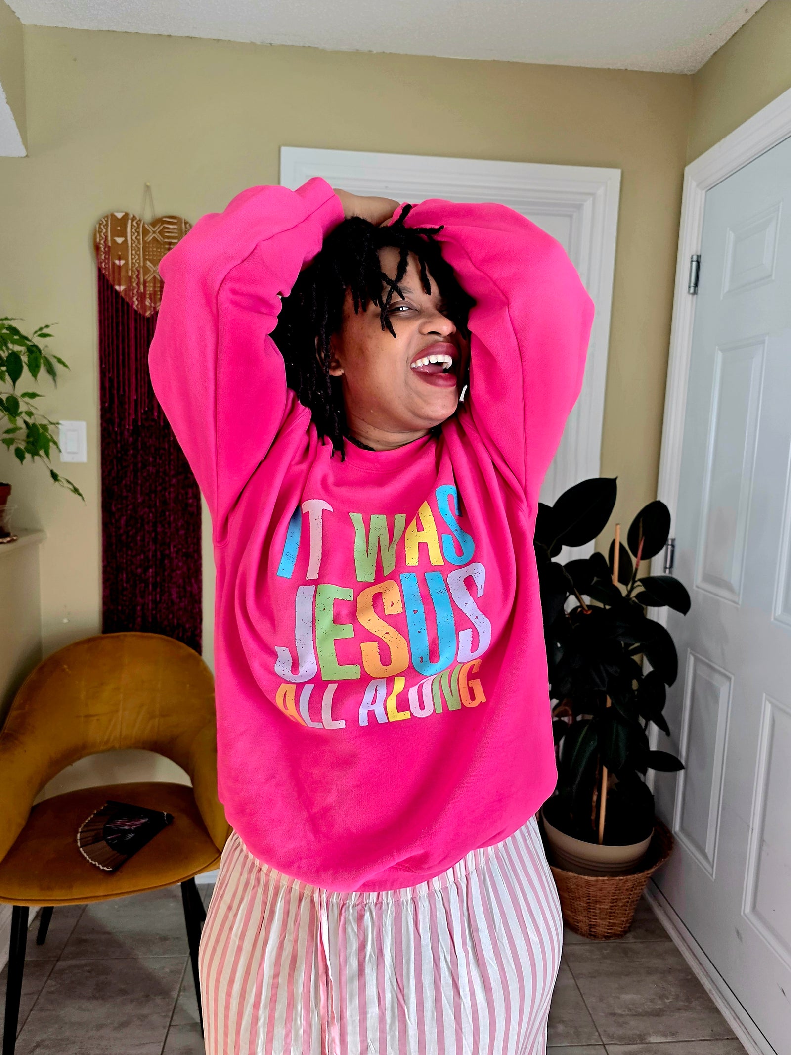 It was Jesus All Along Sweater