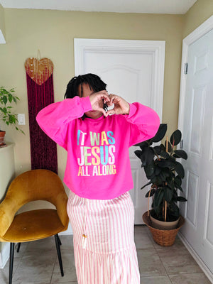 It was Jesus All Along Sweater