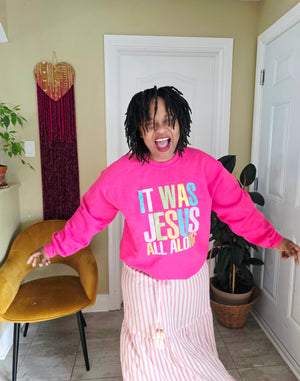 It was Jesus All Along Sweater