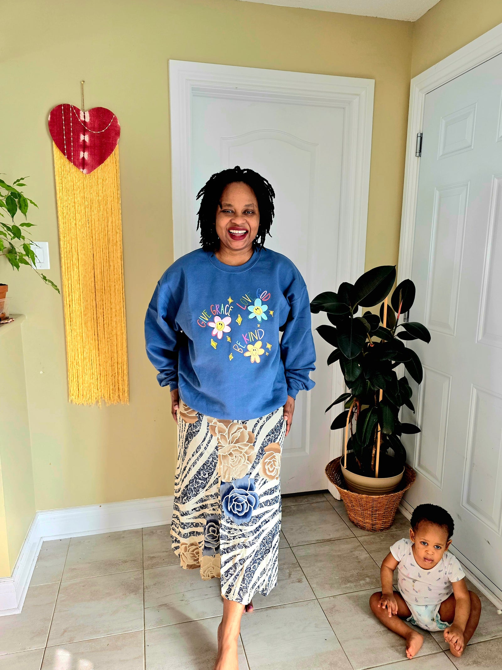 Give Grace Love God Be Kind Sweater